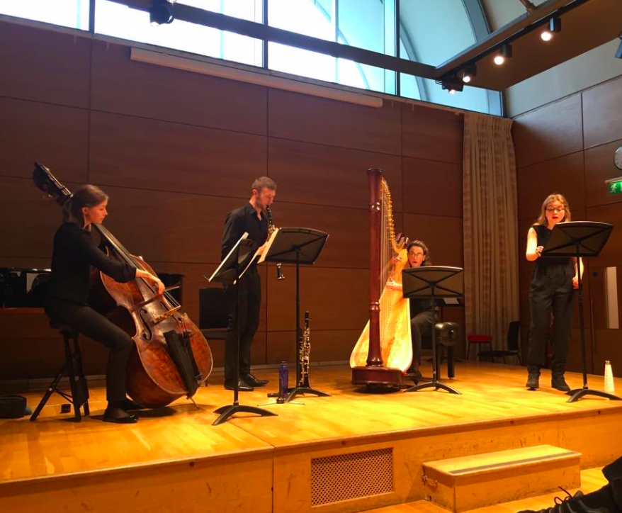 Performing new works by Master's Composition Students at the RAM - April 2019