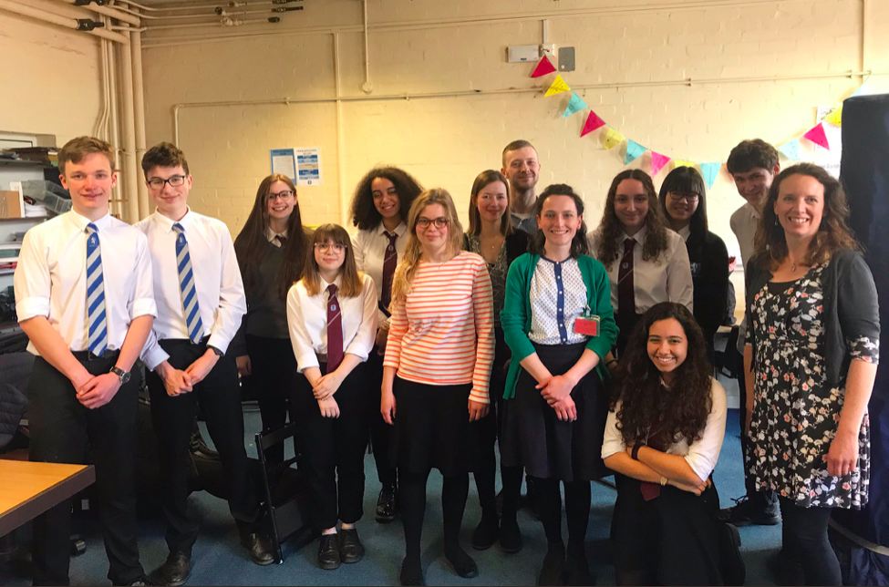 Young Composers of Dyfed Workshop at Penglais School in Aberystwyth - April 2019